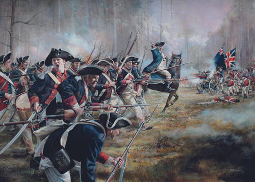 The Battle of Cowpens - From Concept to Finished Jigsaw Puzzle