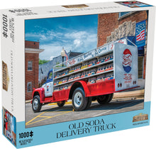 Load image into Gallery viewer, Old Soda Delivery Truck 1000-Piece Jigsaw Puzzle - DS-0004