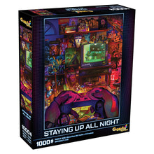 Load image into Gallery viewer, Staying Up All Night Puzzle 1000-Piece 80's Nostalgia Puzzle - GA-0001