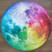 Load image into Gallery viewer, Gradient Moon Round 1000-Piece Puzzle - MC-0004