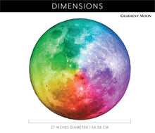 Load image into Gallery viewer, Gradient Moon Round 1000-Piece Puzzle - MC-0004