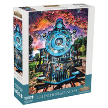 Load image into Gallery viewer, Iron Horse No. 9 Vintage Train Collector 1000-Piece Jigsaw Puzzle - DS-0009