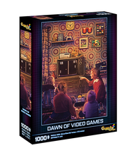 Load image into Gallery viewer, Dawn of Video Games 1000-Piece 70's Nostalgia Puzzle - GA-0003