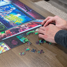 Load image into Gallery viewer, Pinball Invasion, 1000-Piece 60's Nostalgia Puzzle - GA-0004