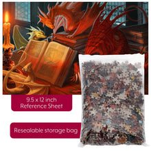Load image into Gallery viewer, Book Wyrms Jigsaw Puzzle - MC-0009
