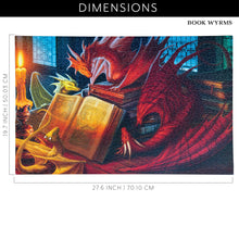 Load image into Gallery viewer, Book Wyrms Jigsaw Puzzle - MC-0009