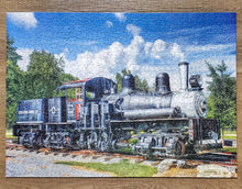 Load image into Gallery viewer, Vintage Steam Engine 1000-Piece Jigsaw Puzzle - DS-0003
