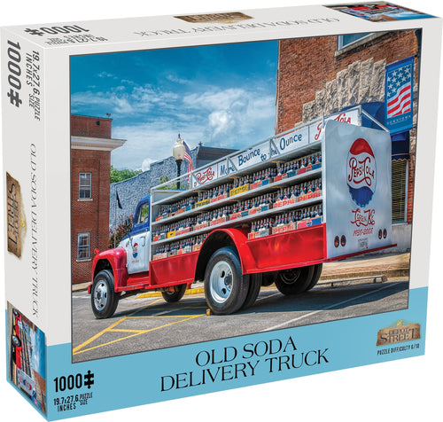 Old Soda Delivery Truck 1000-Piece Jigsaw Puzzle - DS-0004
