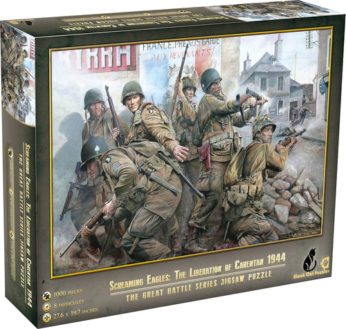 Screaming Eagles: The Liberation of Carentan 1944 Puzzle - BC-0002